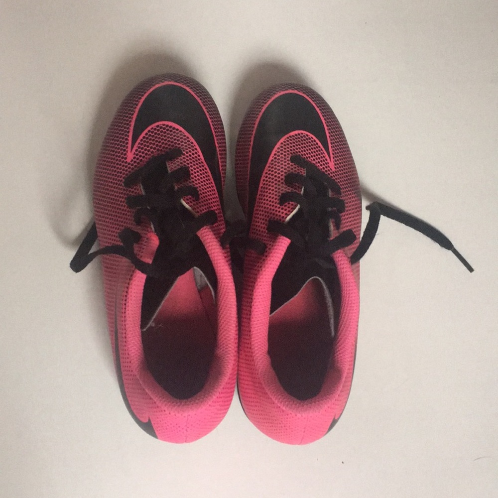 Pink Nike Cleats